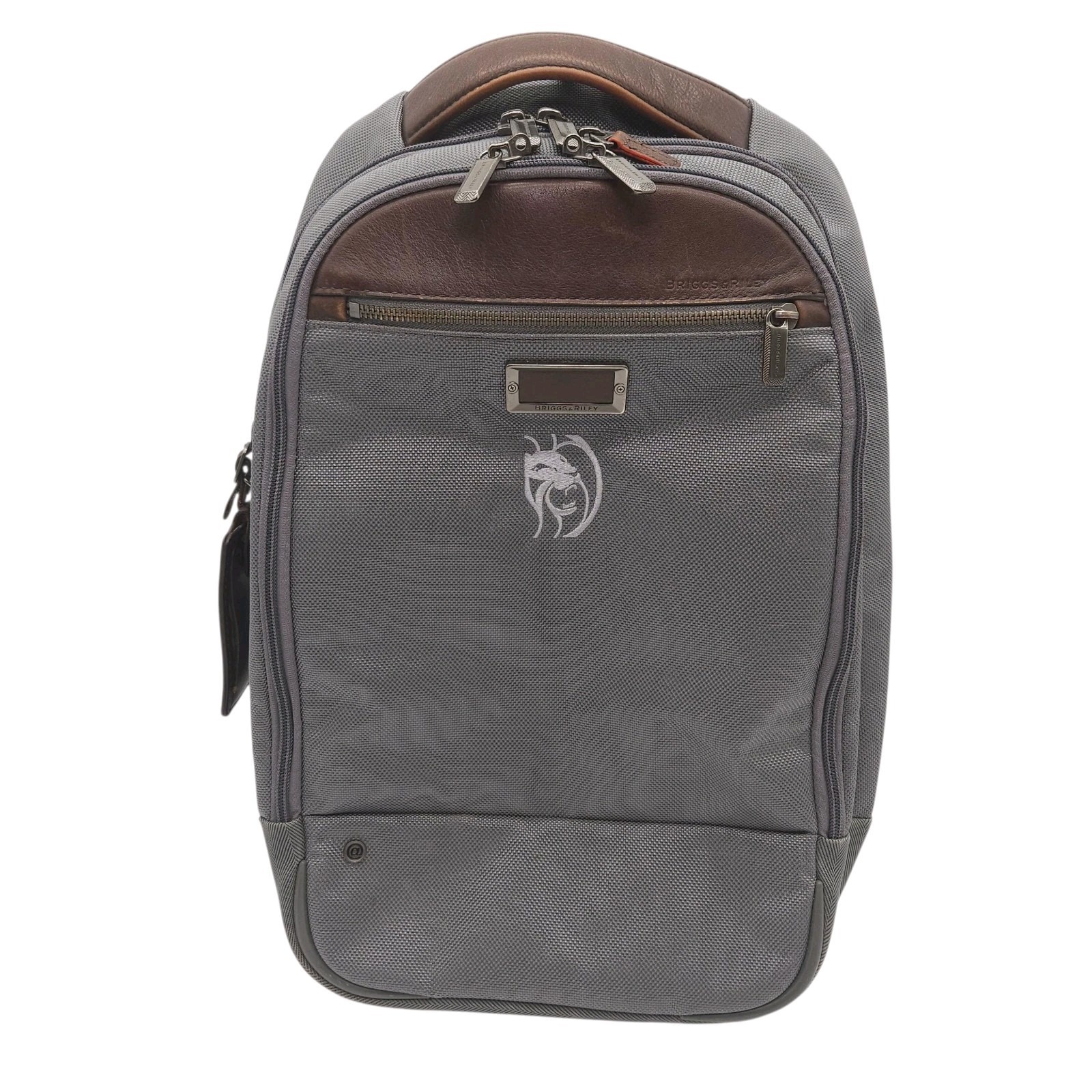 Briggs & Riley Travelware @ Work Medium Slim Backpack Travel School Gray